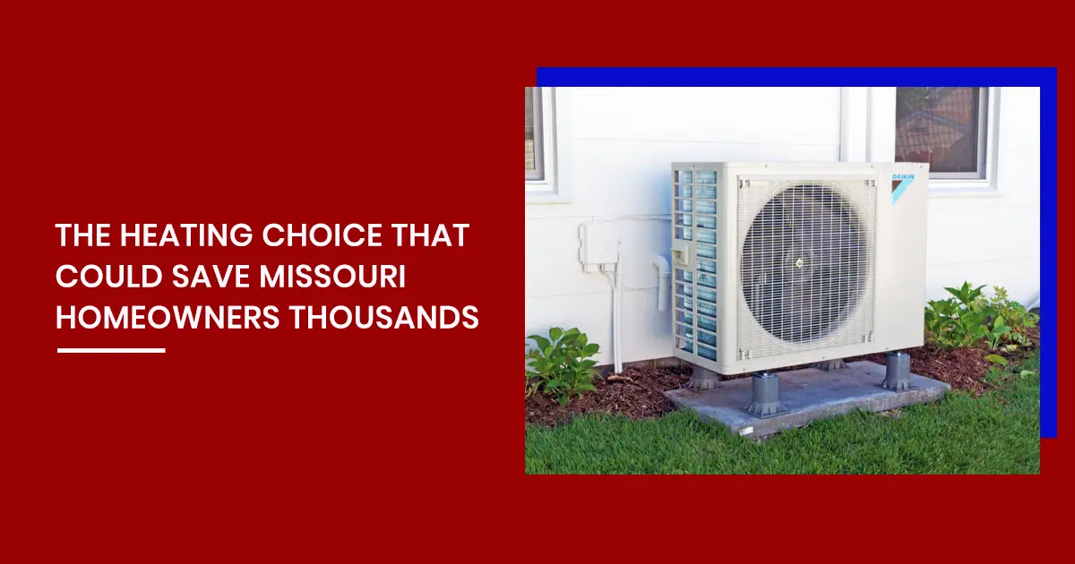 Heat Pumps vs Traditional Heating in Missouri Missouri homeowner comparing heat pump and traditional furnace systems with a LakeBrink HVAC technician.